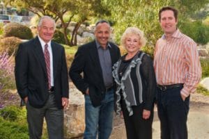 Realtors Steve Watts, Raju Chhabria, Sandra Sanders, Chris Adlam