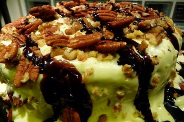 Banana Crunch, as per a customer's order. Photo courtesy of Cake Buzz